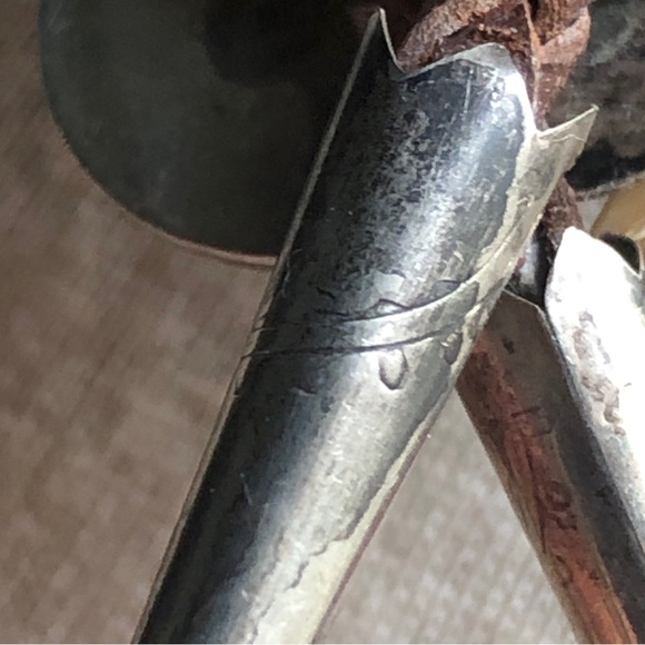 Vintage Native American Sterling Bennett Turquoise Carnelian Talon Claw Bolo - Picture 11 of 14